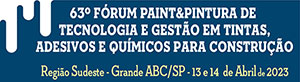 63º Fórum Paint & Pintura de Tecnologia e Gestão em Tintas