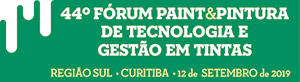 44º Fórum Paint & Pintura de Tecnologia e Gestão em Tintas - Região Sul